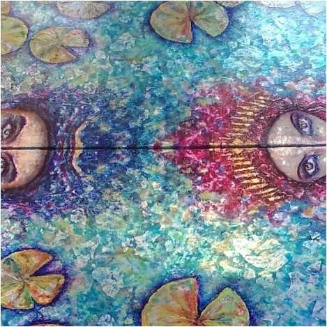 New artwork by Lucia Oliva, first exhibited at Bait AL Zubair Museum in Muscat