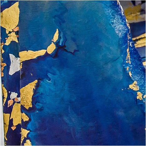 Lucia Oliva, Snorkeling, on marble and glass
