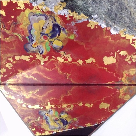 New creations on stone by Lucia Oliva. Artwork now in Dubai United Arab Emirates