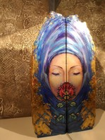 contemporary artist Lucia Oliva in Dubai